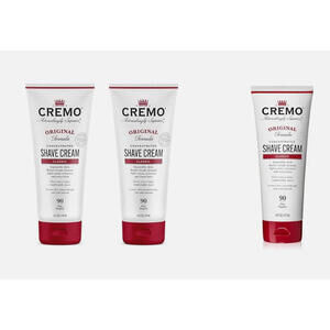 Lot of 3 Classic Barber Grade CREMO Original Formula Shave Cream 6 oz ea. 3 pack